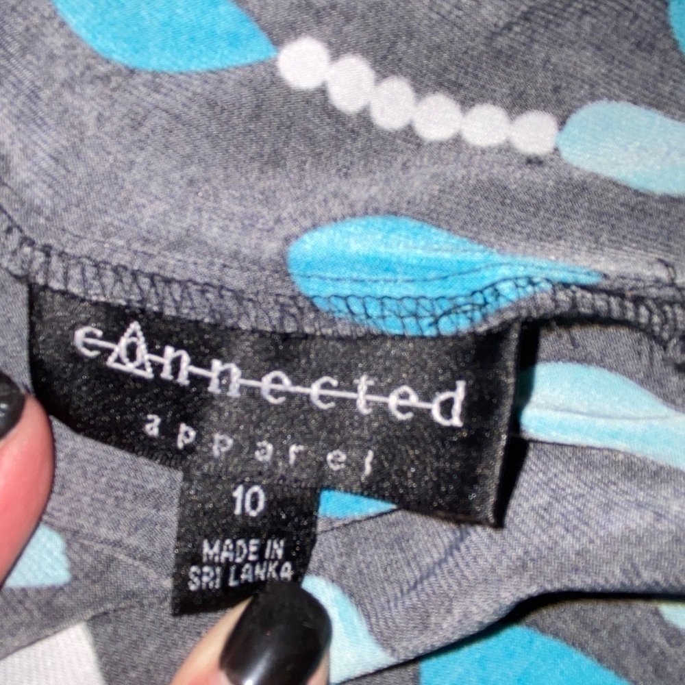 Connected Apparel Dress EUC. Size 10 - Picture 5 of 6